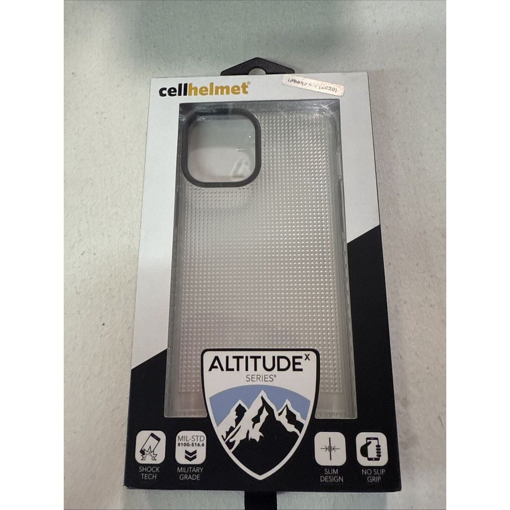 CellHelmet Altitude X Series Case for Apple iPhone‎ 12 Pro Max - Clear